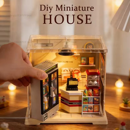 MINIATURE HOUSE - DIY Kit Perfect gift for your Kids.