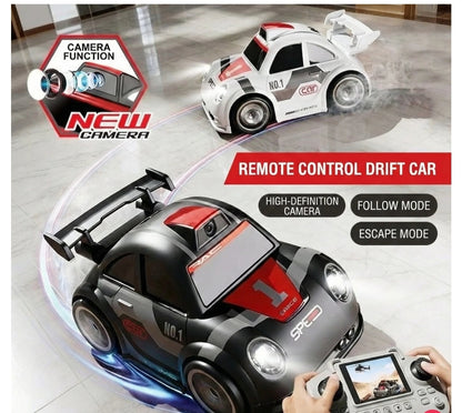 Mini RC Sensor car With High-Definition Camera & In Build Display Controller (Two Colours)
