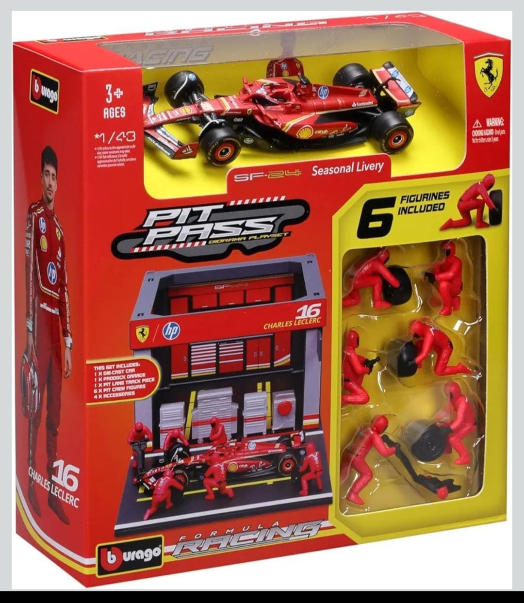 Bburago 2024 Pit Stop 1:43 Scale